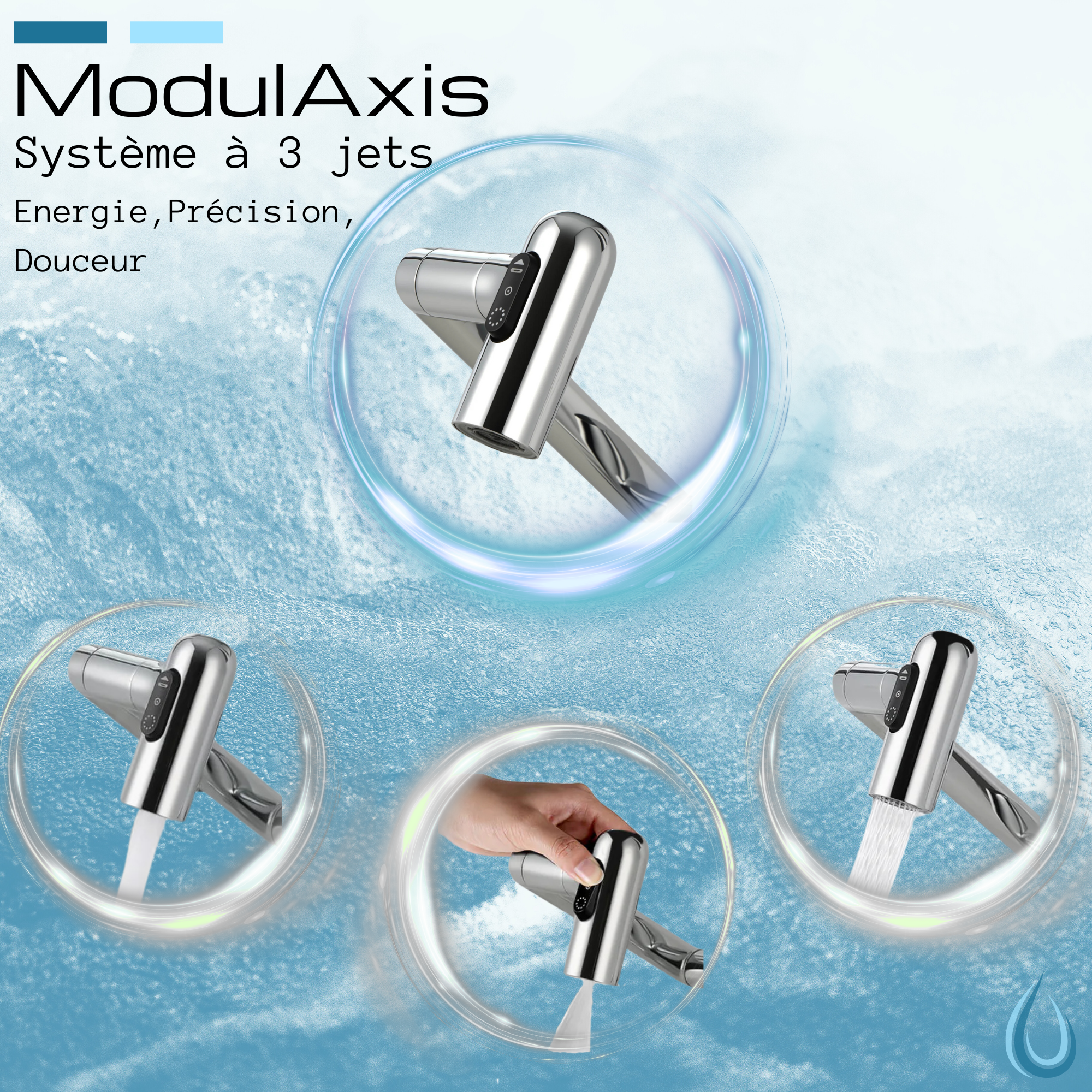 ModulAxis™ – Robinet Ergonomique