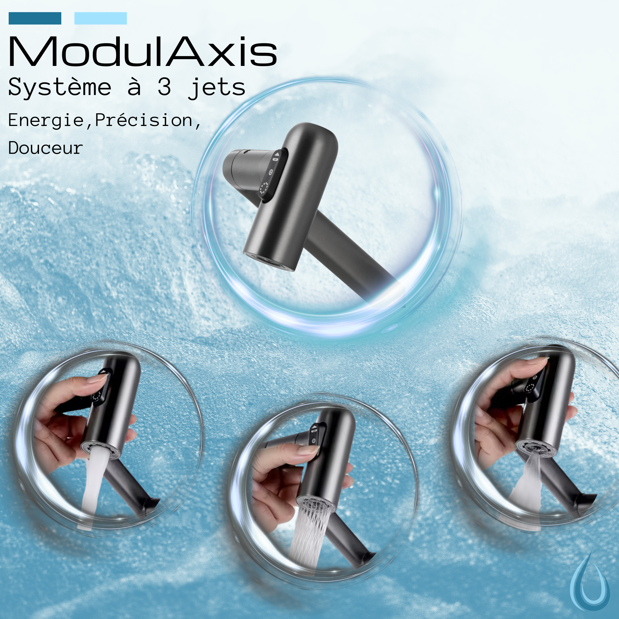ModulAxis™ – Robinet Ergonomique