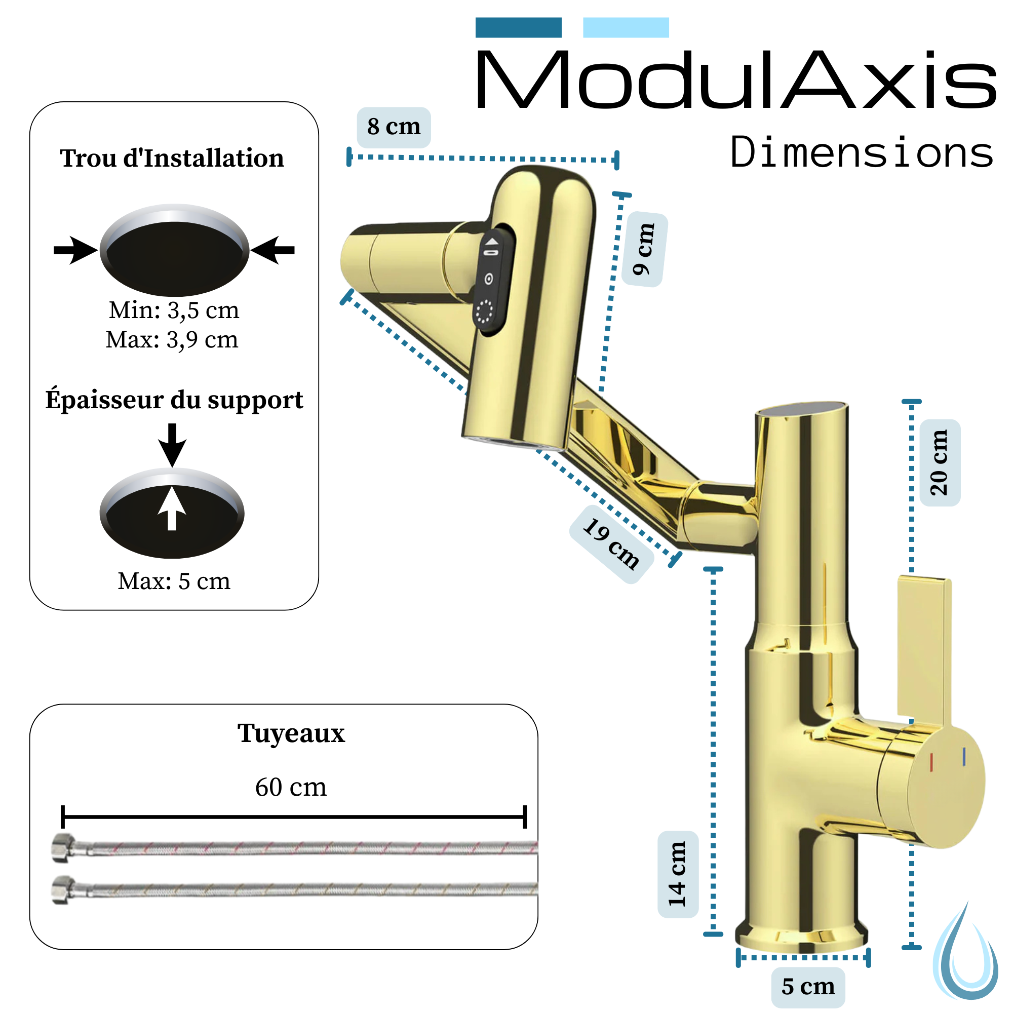 ModulAxis™ – Robinet Ergonomique