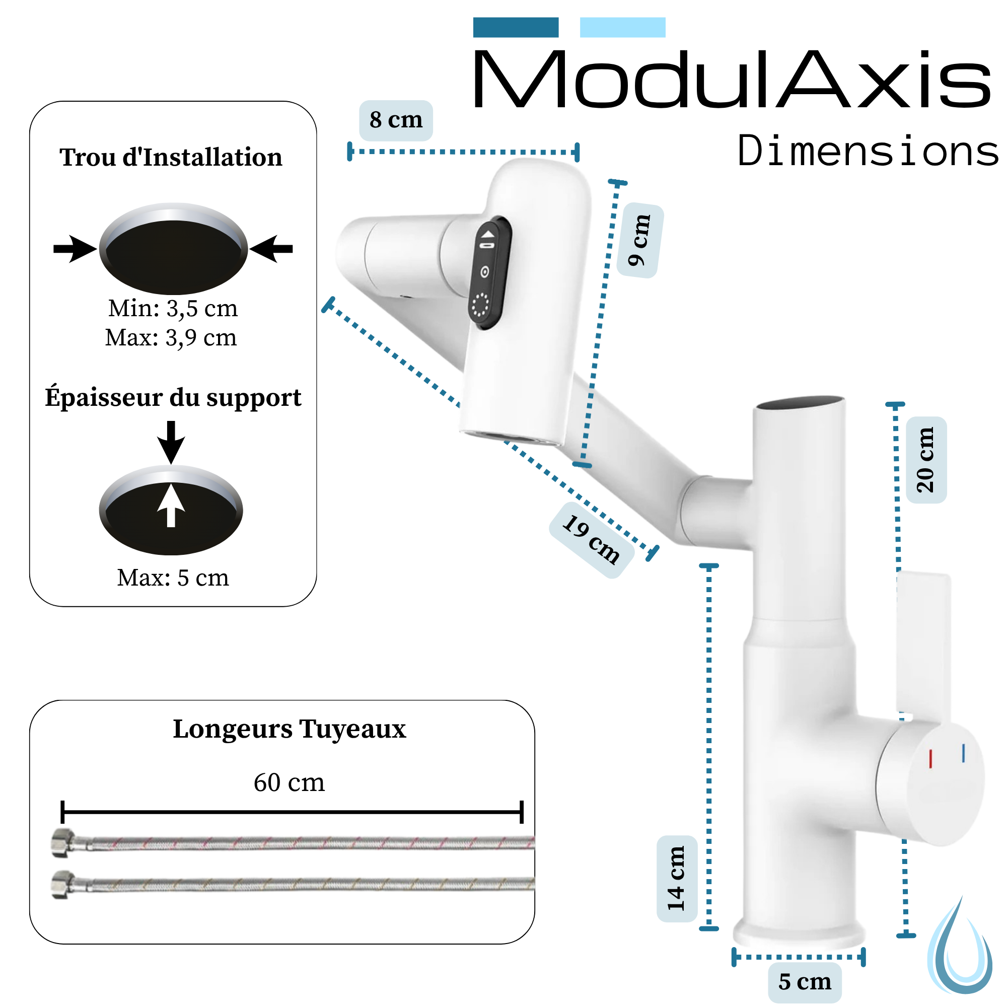 ModulAxis™ – Robinet Ergonomique