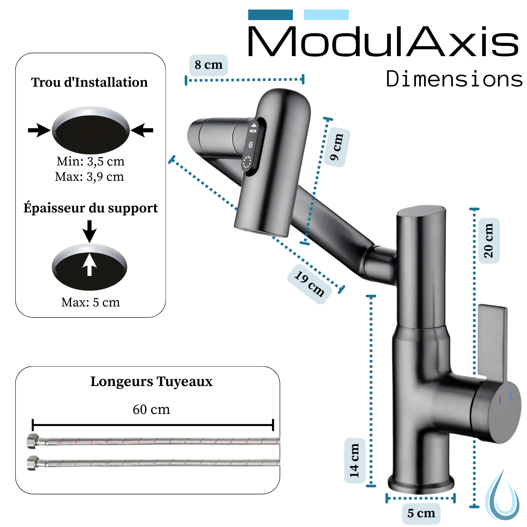 ModulAxis™ – Robinet Ergonomique