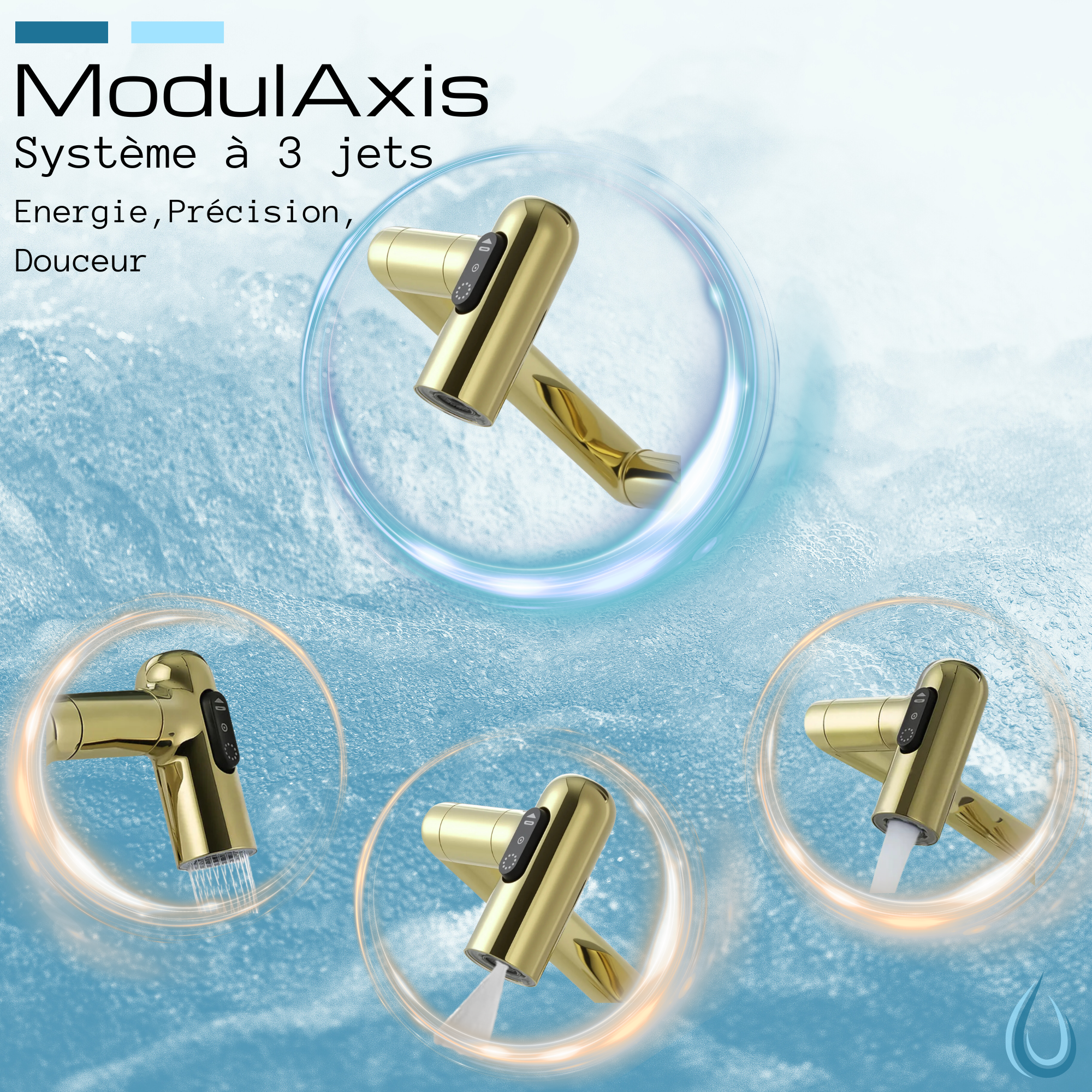 ModulAxis™ – Robinet Ergonomique