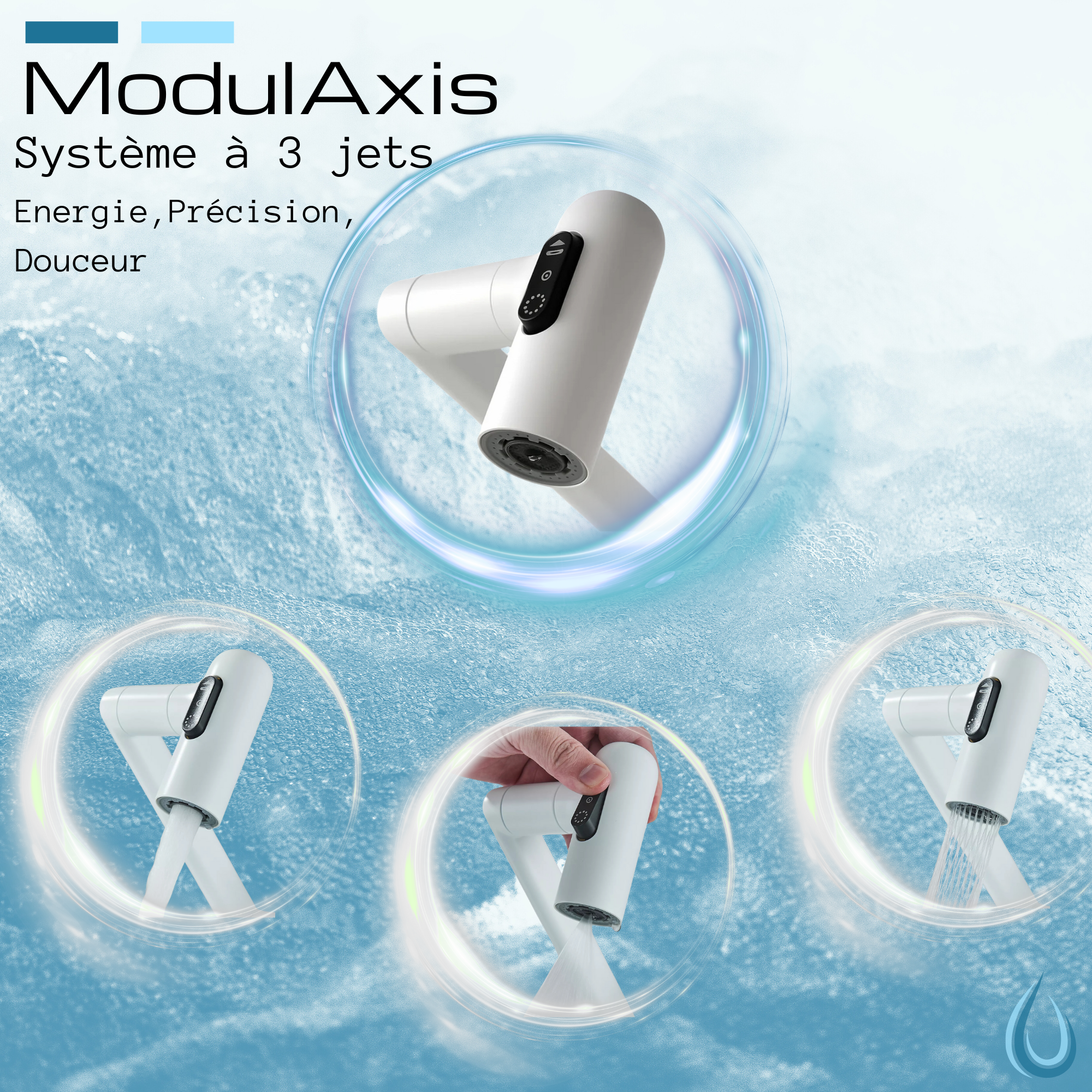 ModulAxis™ – Robinet Ergonomique