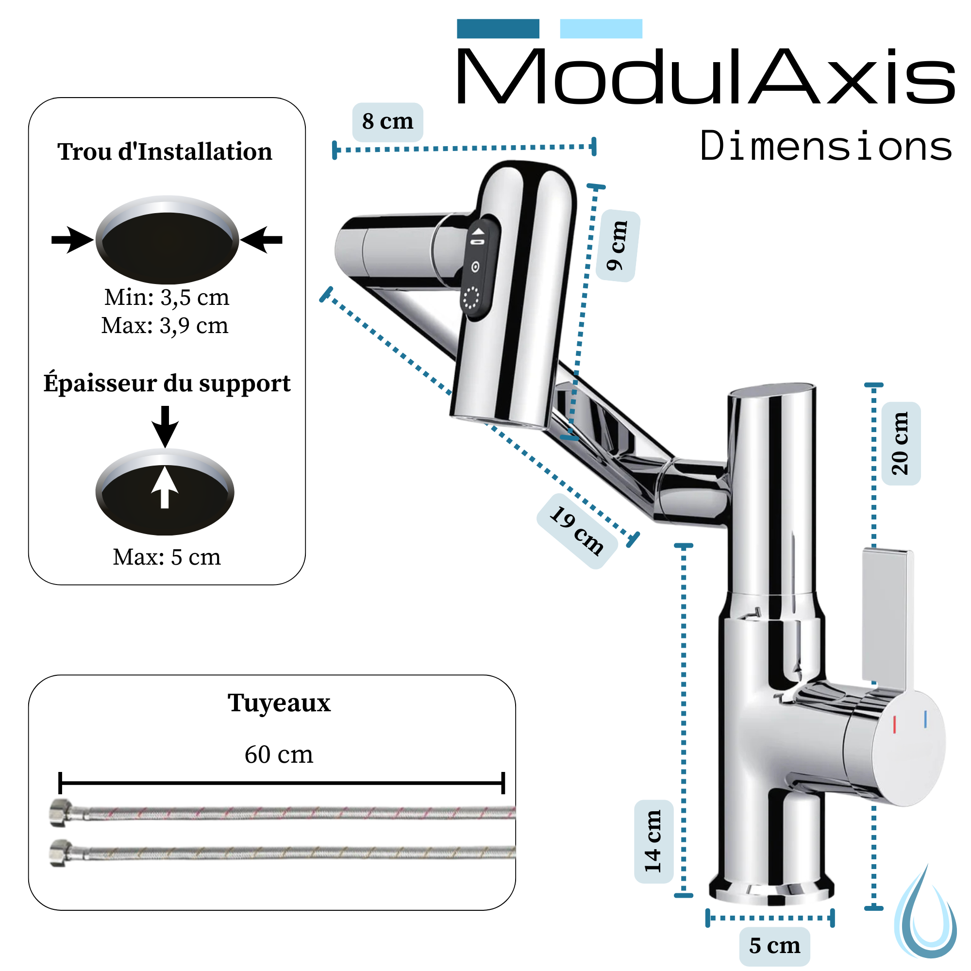 ModulAxis™ – Robinet Ergonomique