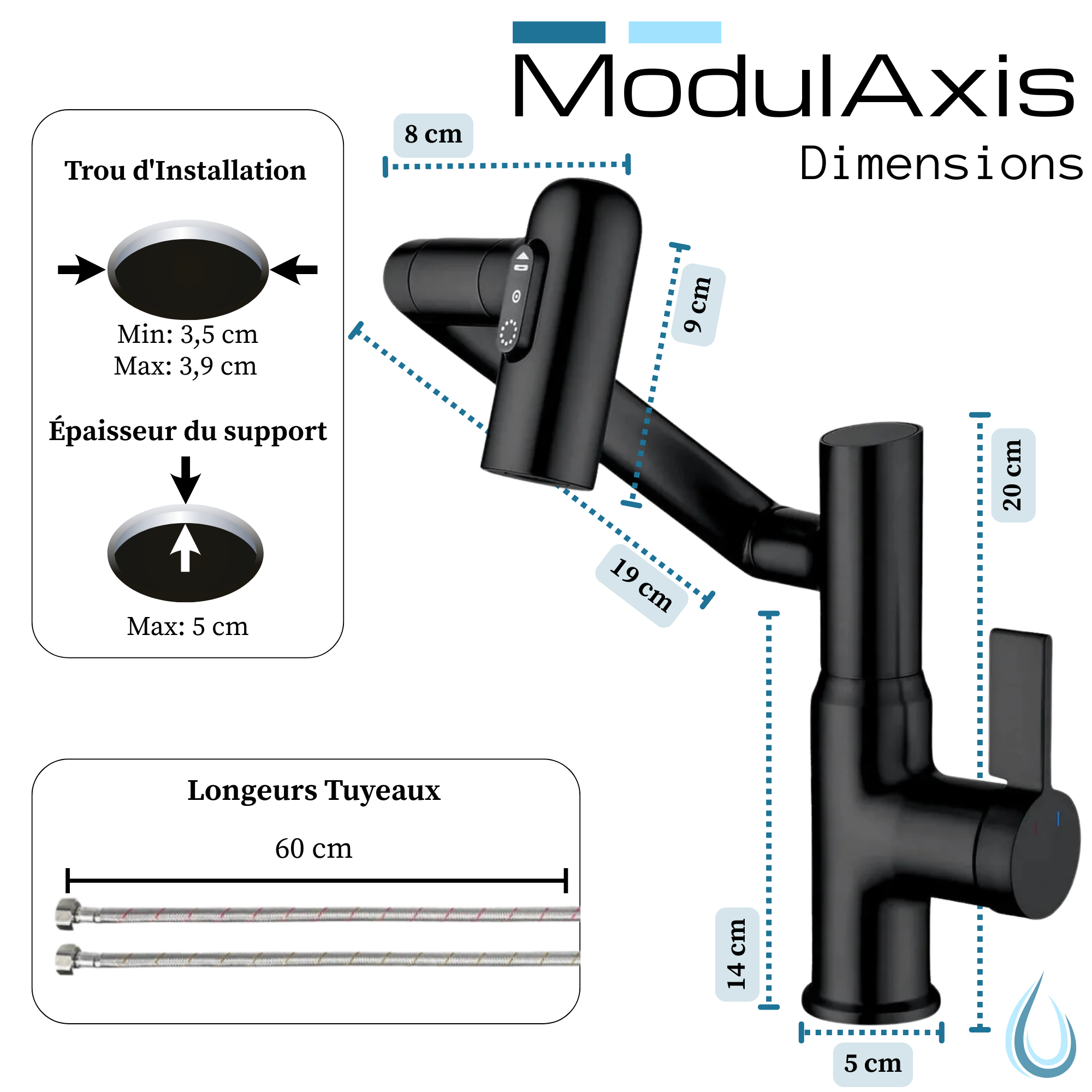 ModulAxis™ – Robinet Ergonomique